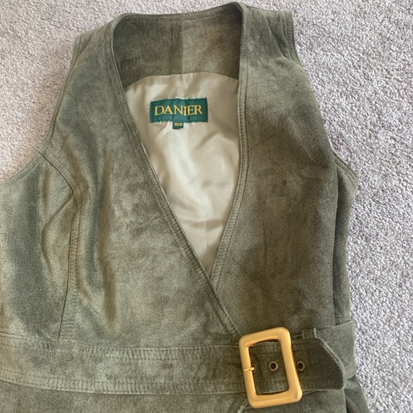 DANIER LEATHER VEST - Picture 2 of 4